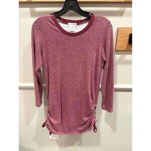 NEW AREA CODE 407 girl's crew neck tee in red